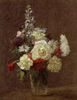 Fantin-Latour, Henri - Mixed Flowers